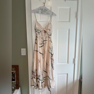 Hello Molly Cream Floral Maxi Dress